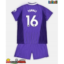 Camisa de Futebol Tottenham Hotspur Sandro Tonali #16 Equipamento Alternativo Infantil 2026-27 Manga Curta (+ Calças curtas)